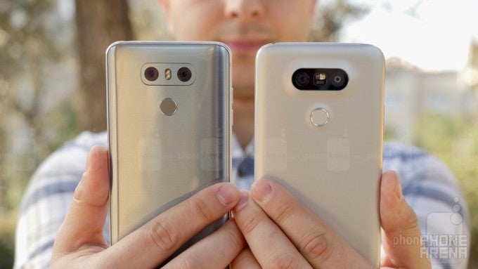 LG G5 vs LG G6: first look