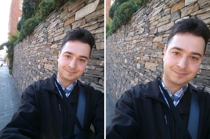 LG G6 wide selfie and "normal" selfie - LG G5 vs LG G6: first look