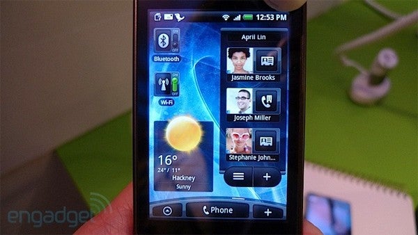 Sense UI on board in the latest HTC Magic ROM