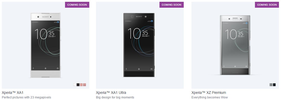 All new Sony Xperia phones announced at MWC 2017 are coming to the US