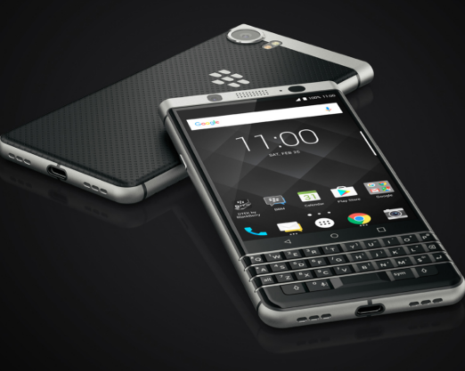 The BlackBerry KEYone - BlackBerry KEYone features fingerprint scanner built in to the QWERTY keyboard&#039;s space bar