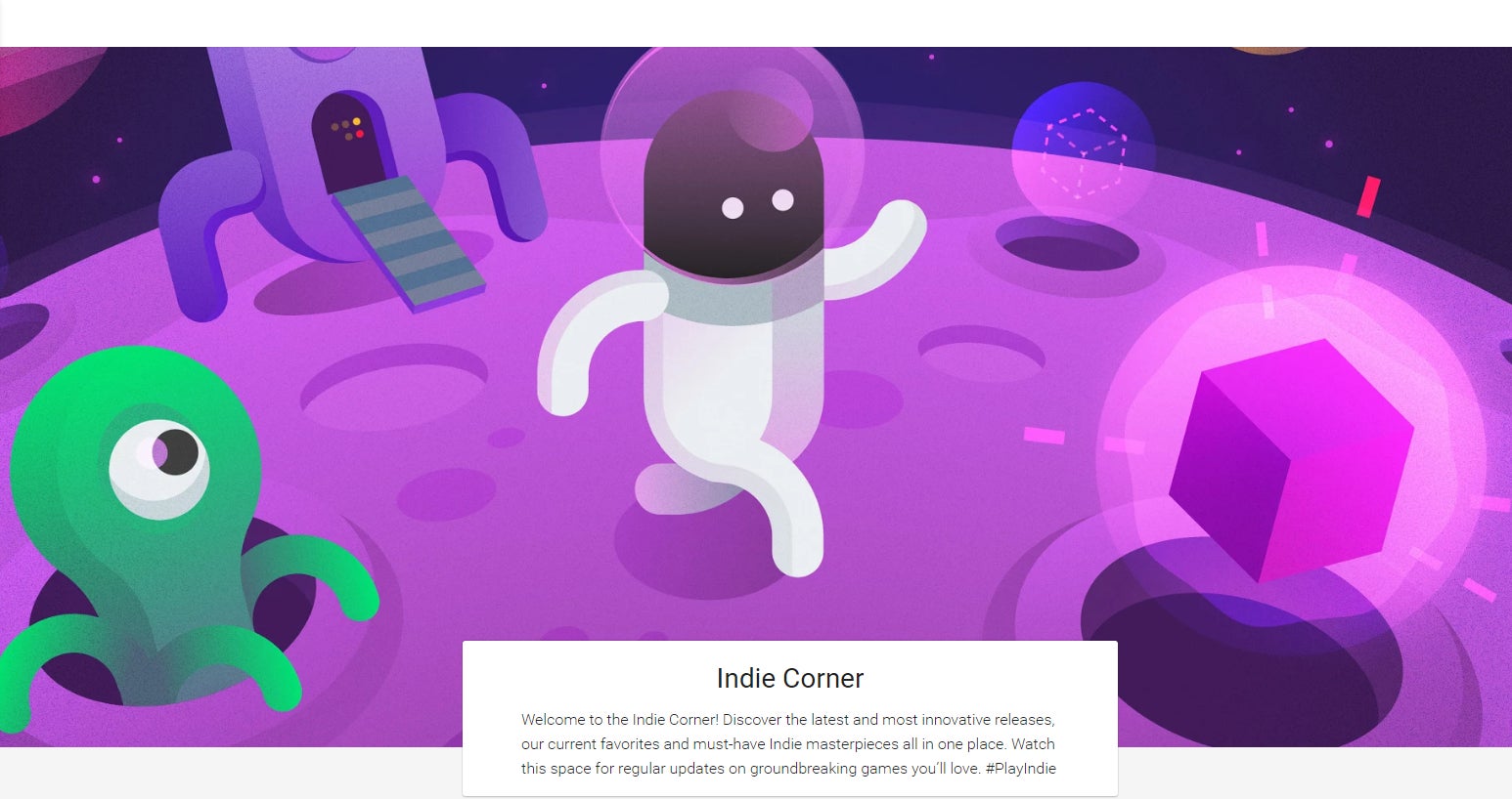 Like to support the underdog? Google Play Store has an Indie Corner, though, it&#039;s a bit hidden