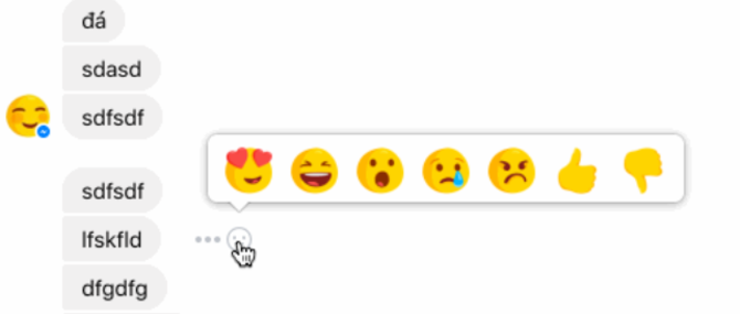 Facebook is testing reaction emoji for Facebook Messenger users - Reaction emoji being tested for Facebook Messenger