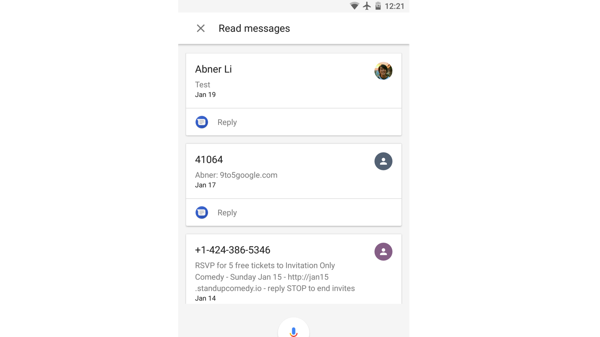 The Google Assistant can now help with reading and replying to text messages