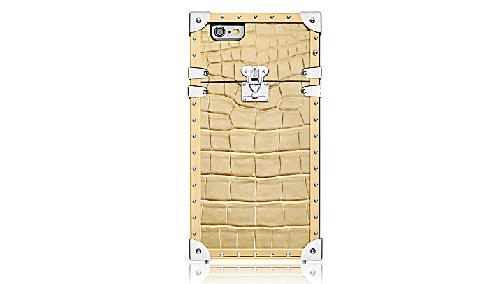 The Golden crocodile leather variant of the Eye-Trunk costs an arm and a leg - This $5000 Louis Vuitton iPhone 7 case will make you lose faith in humanity