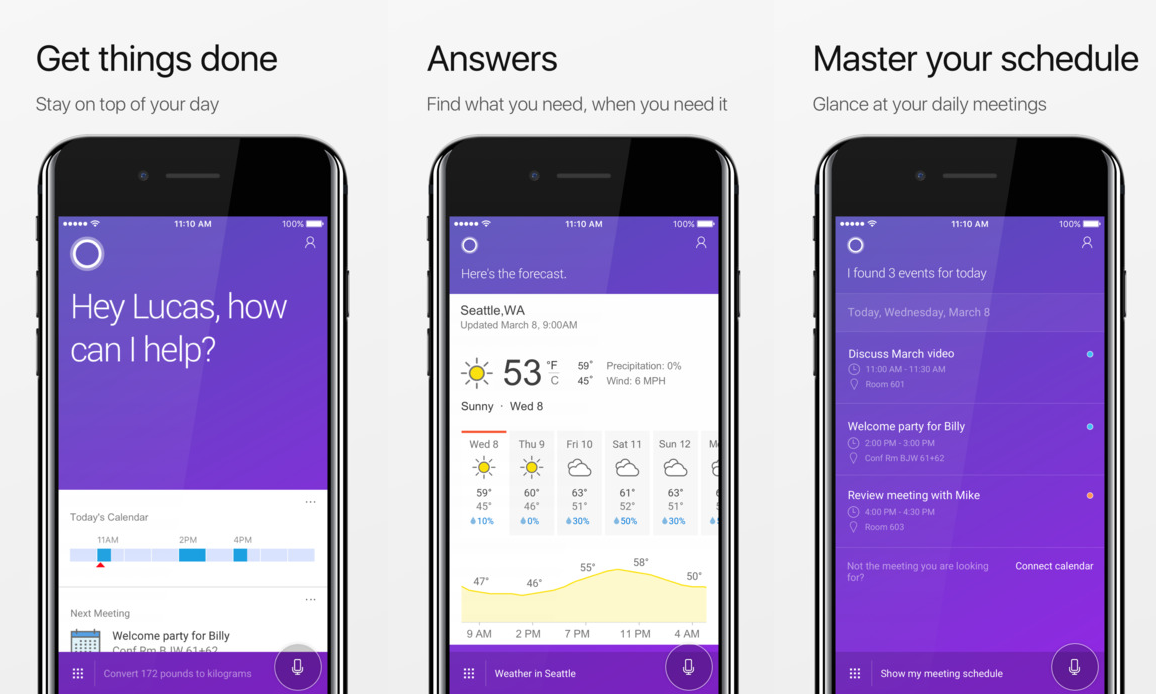 Cortana app on iPhone receives massive update with a new look and plenty of features