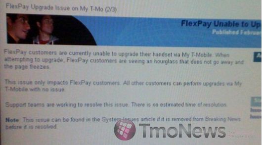 T-Mobile Flex Pay customers having trouble upgrading to new phone