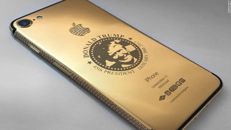 This gold-plated Trump iPhone 7 is not the most expensive handset in the bunch, but it might be the weirdest - 7 stupendously extravagant luxury smartphones that you&#039;ll probably never own (2017)