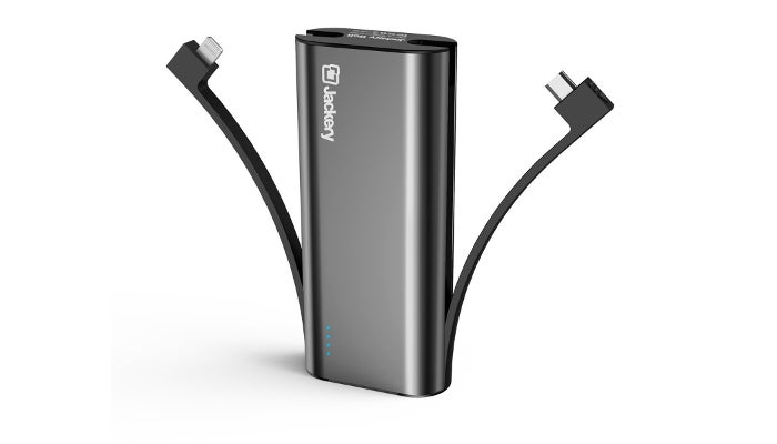 Deal: Grab this Jackery Bolt portable charger with built-in Lightning & Micro USB Cables at 63% off!
