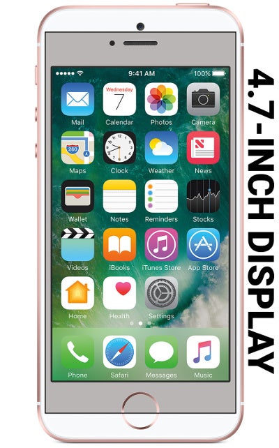 Hover over the image to see how would a theoretical bezel-less small iPhone look like - This could be the ideal small phone