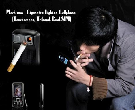 The Machismo will light up that cigarette for you