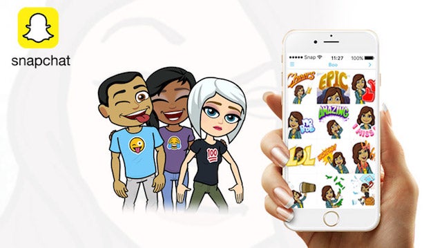 Snapchat adds a Bitmoji quick message feature to home screen in latest update