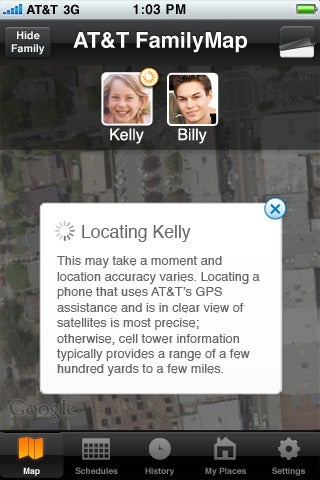 AT&T's FamilyMap App now available on App Store - keeps tabs on loved ones