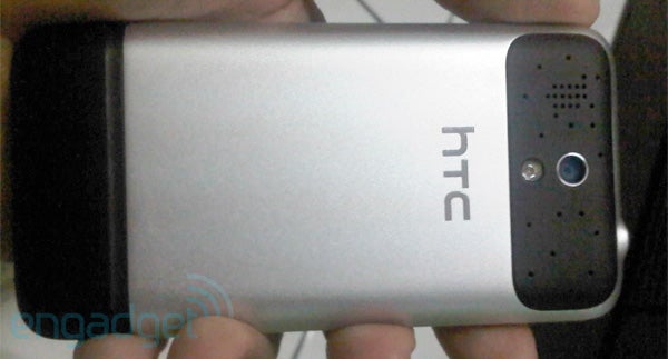 HTC Legend is pictured-with a real camera
