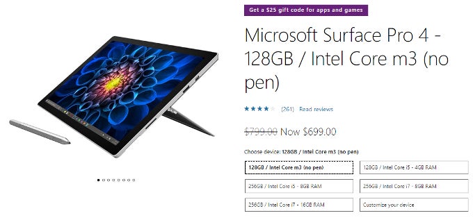 Microsoft has a few tidy savings on the Surface Pro 4 - Deal: Up to $200 off the Microsoft Surface Pro 4