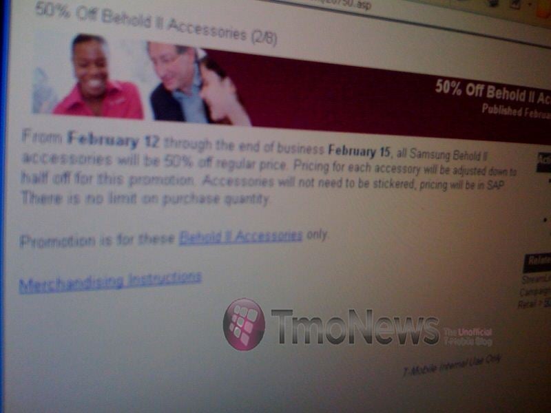 Behold! Special Valentine&#039;s weekend pricing on Behold II by T-Mobile