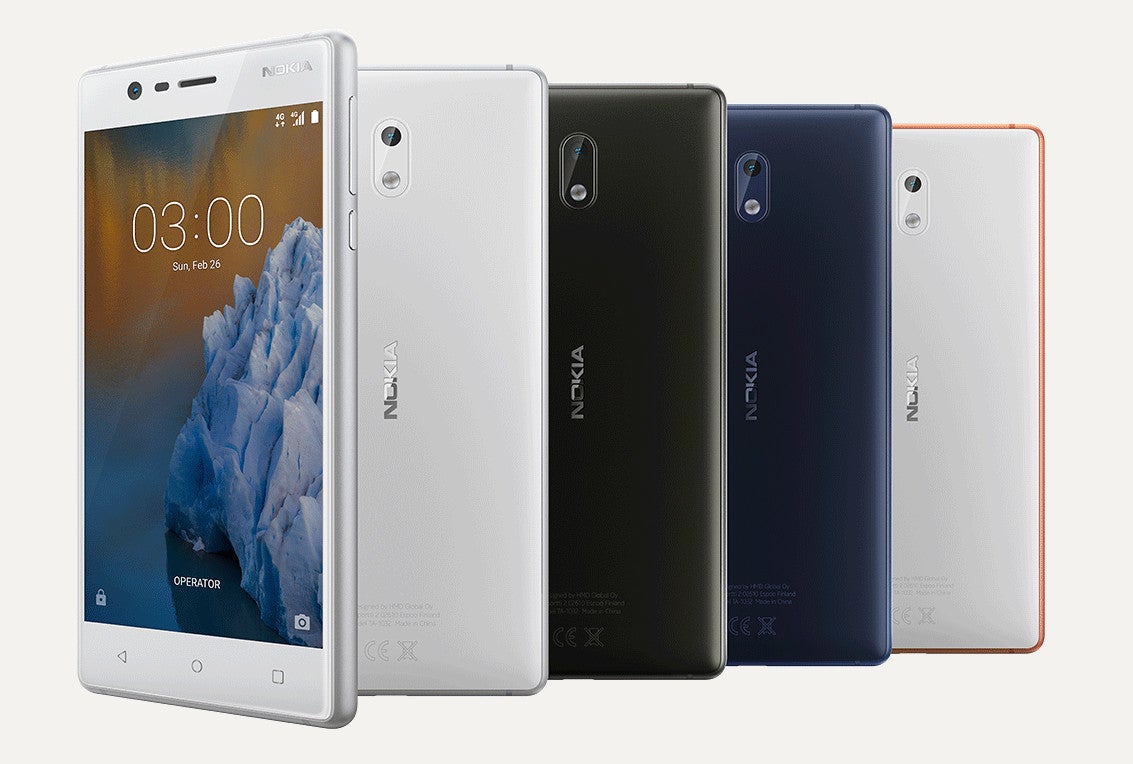Nokia 3 - HMD confirms all its Nokia phones will hit the shelves in the second half of Q2