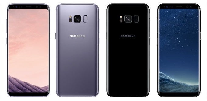 The Galaxy S8&#039;s latest official renders, courtesy of serial leakster Evan Blass - Galaxy S8 pre-orders will start shipping more than a week before the official release date