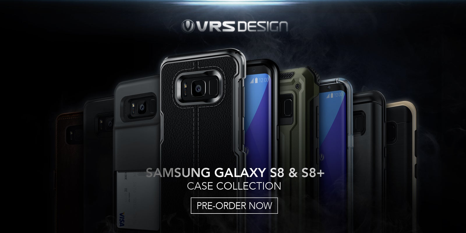 Defend that curved screen: VRS Design introduces a wide variety of cases for the Galaxy S8 and Galaxy S8+