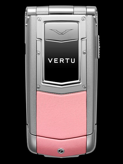 Vertu's phone gets pretty in pink just in time for Valentine's Day