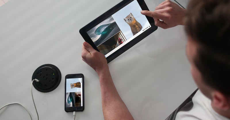 Kickstarter project "Superscreen" allows you to turn your Apple or Android phone into a tablet