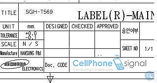 Samsung T569 passes through the FCC - possibly a touchscreen phone?