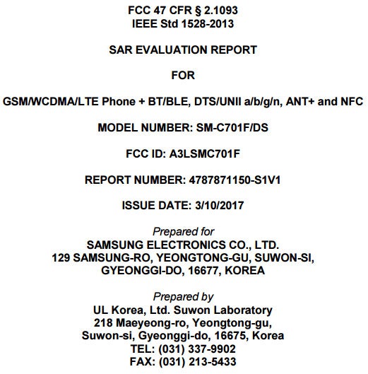 Samsung Galaxy C7 Pro could be launched in the U.S. soon