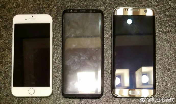 See how the Samsung Galaxy S8 compares to the iPhone 7 and Galaxy S7 Edge in size