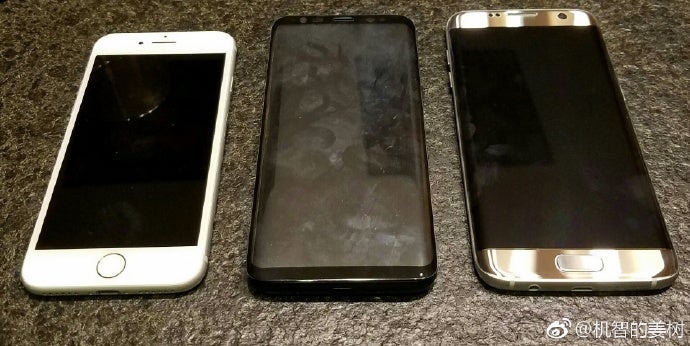 See how the Samsung Galaxy S8 compares to the iPhone 7 and Galaxy S7 Edge in size