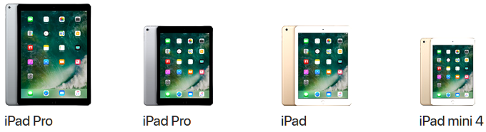 Apple iPad family portrait - The new iPad's 'brighter Retina Display' is a cheaper version of the Air 2 panel
