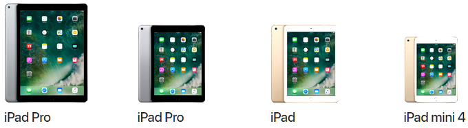 Apple iPad family portrait - The new iPad&#039;s &#039;brighter Retina Display&#039; is a cheaper version of the Air 2 panel