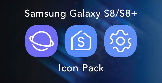 You can download and use these Samsung Galaxy S8/S8+ icons on any Android phone