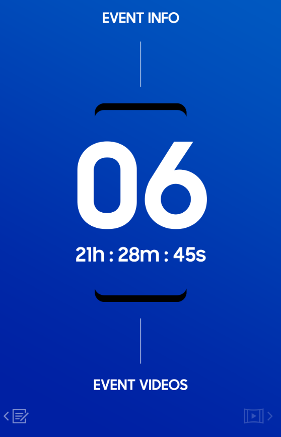 Samsung Unpacked 2017 app counts down the time until the Galaxy S8 and Galaxy S8+ become official - Samsung Unpacked app receives update pertaining to Galaxy S8 and Galaxy S8+ unveiling event