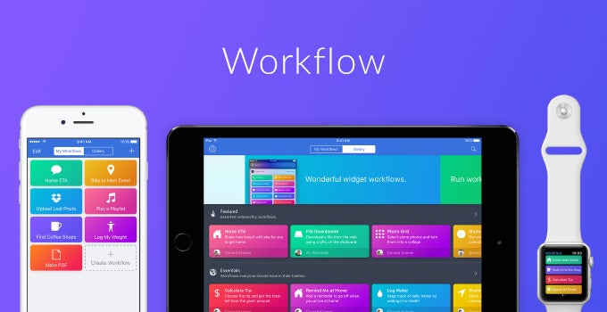 Apple bought excellent automation app Workflow and is making it free on the App Store