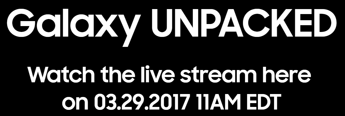 Watch the Samsung Galaxy S8 and S8+ "Unpacked" event livestream right here