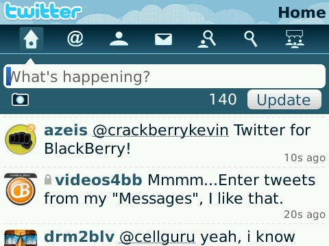 Invite only for RIM's Twitter client for BlackBerry