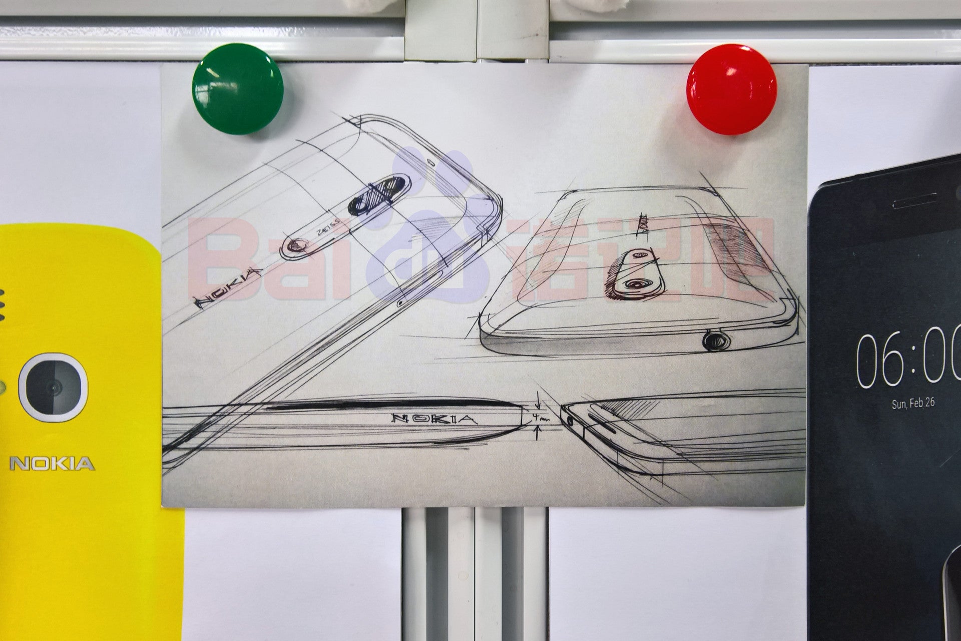 Alleged fllagship Nokia sketching flaunts Zeiss-branded dual camera