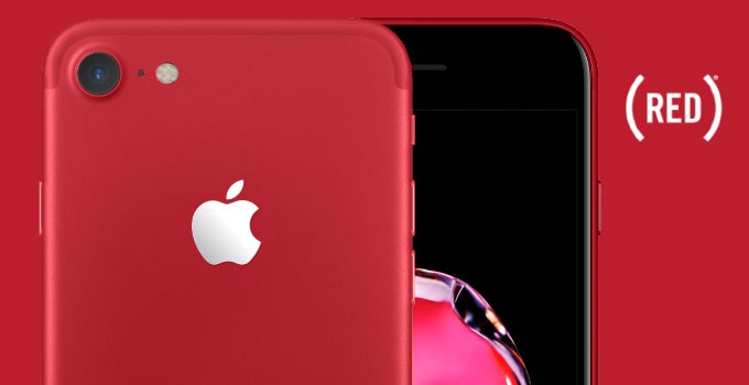 This is how the new red iPhone 7 would look with a black front, and we wish it were real