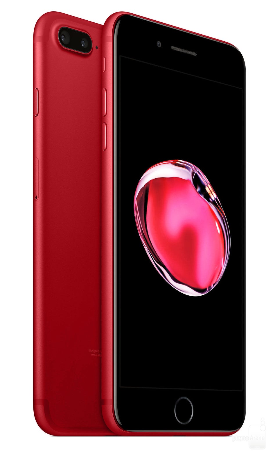 This Is How The New Red Iphone 7 Would Look With A Black Front And We Wish It Were Real Phonearena