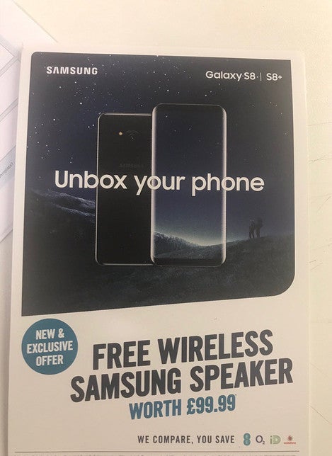 Samsung to offer free wireless speaker with purchase of Galaxy S8 in some countries