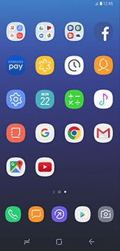 Samsung Galaxy S8 new UI - Samsung Galaxy S8 and Galaxy S8+ hands-on: there's never been smartphones like these before