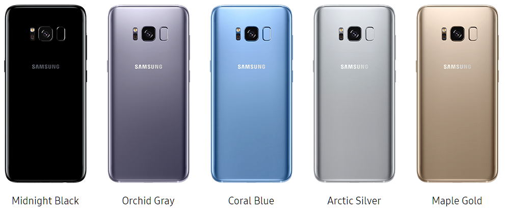 Which of the US-available Galaxy S8 or S8+ colors did you get? (poll results)