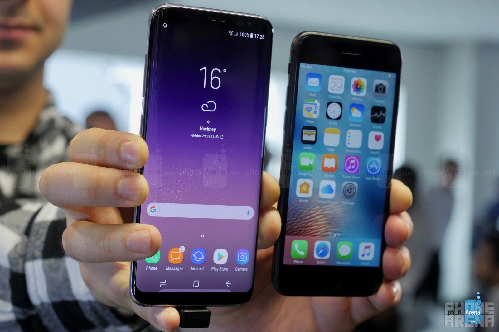 Samsung Galaxy S8 vs Apple iPhone 7: best of the best