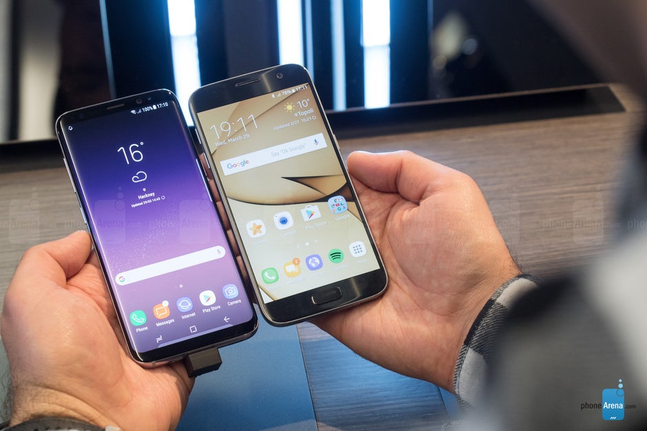 Samsung Galaxy S8 vs Galaxy S7 comparison and differences PhoneArena