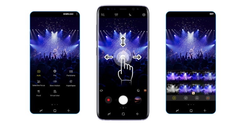 An example of Samsung observing customer behavior and feedback. Most smartphone photos are taken in portrait orientation, one-handed. - 8 fantastic Samsung Galaxy S8 features that went under the radar