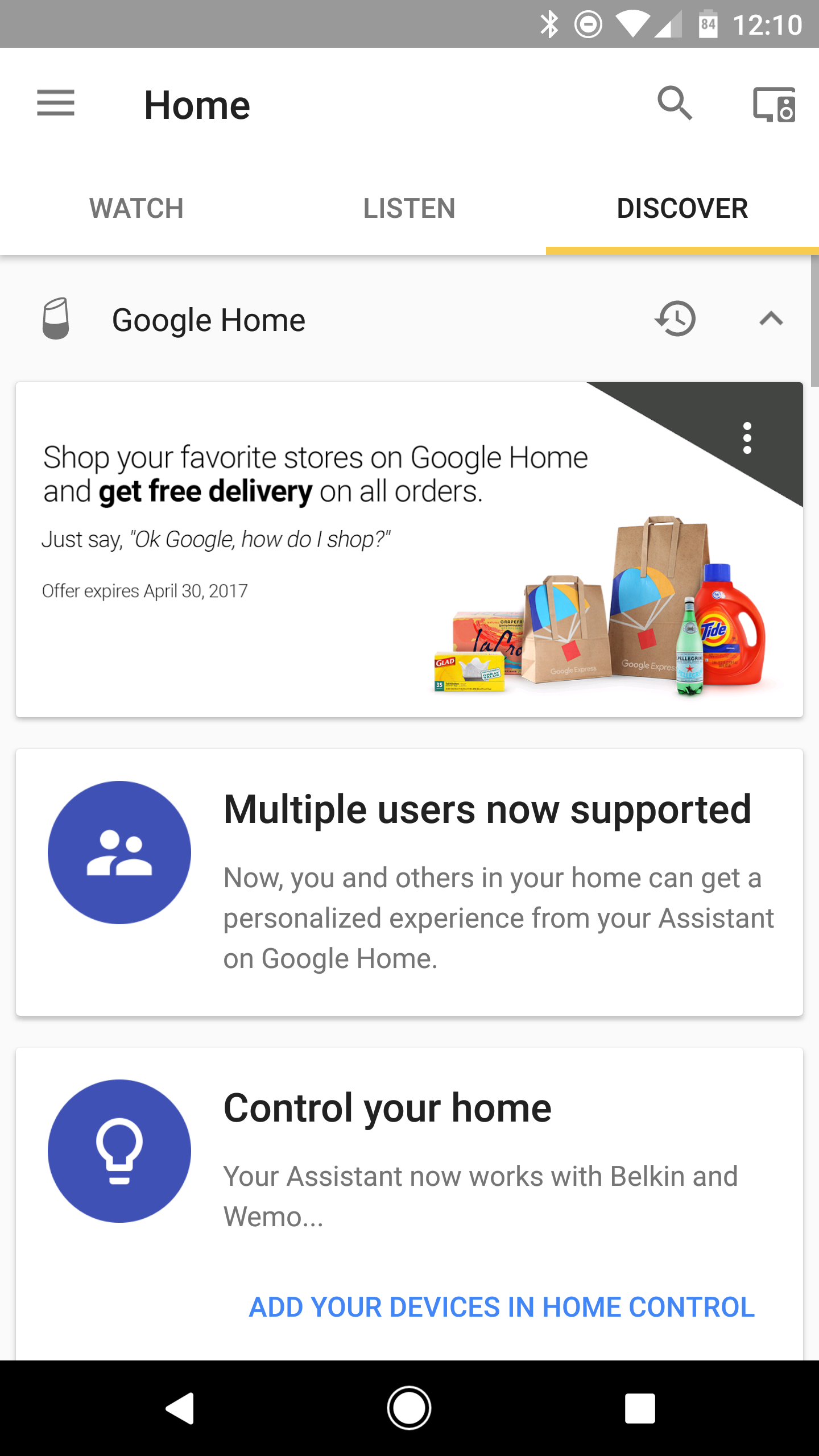 Google Home to receive multi-user support soon