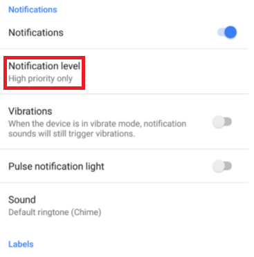 A new high priority feature for Inbox disables notifications except for high priority email - Google's Inbox adds new feature that disables notifications except for "high priority" email