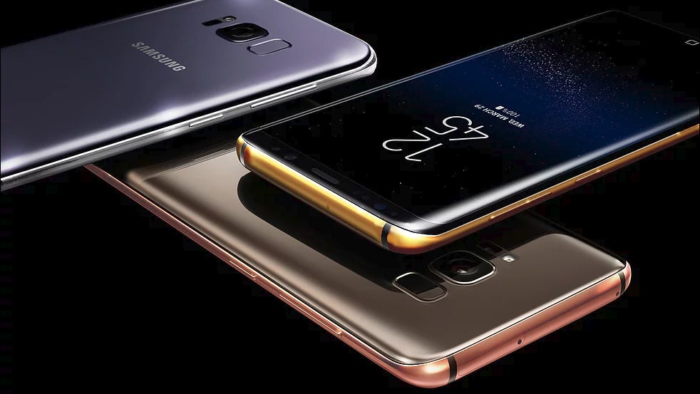 The Galaxy S8 not premium enough for you? How about a $2,800 gold-plated version?