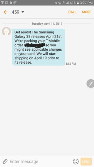 T-Mobile to ship Galaxy S8 pre-orders earlier than announced