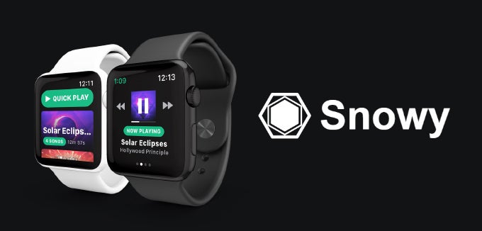 Spotify is finally coming to the Apple Watch as a third-party app named Snowy